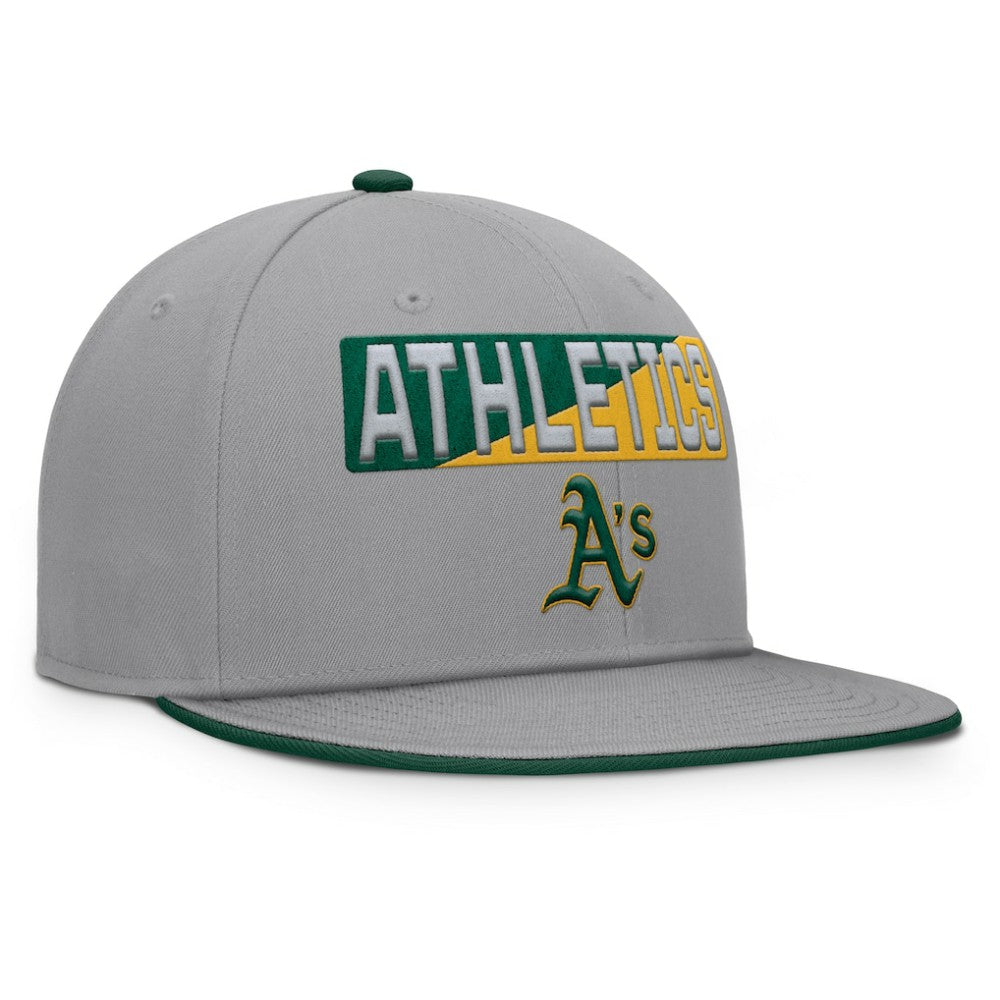 Athletics Fanatics Punchout Snapback Hat - MLB