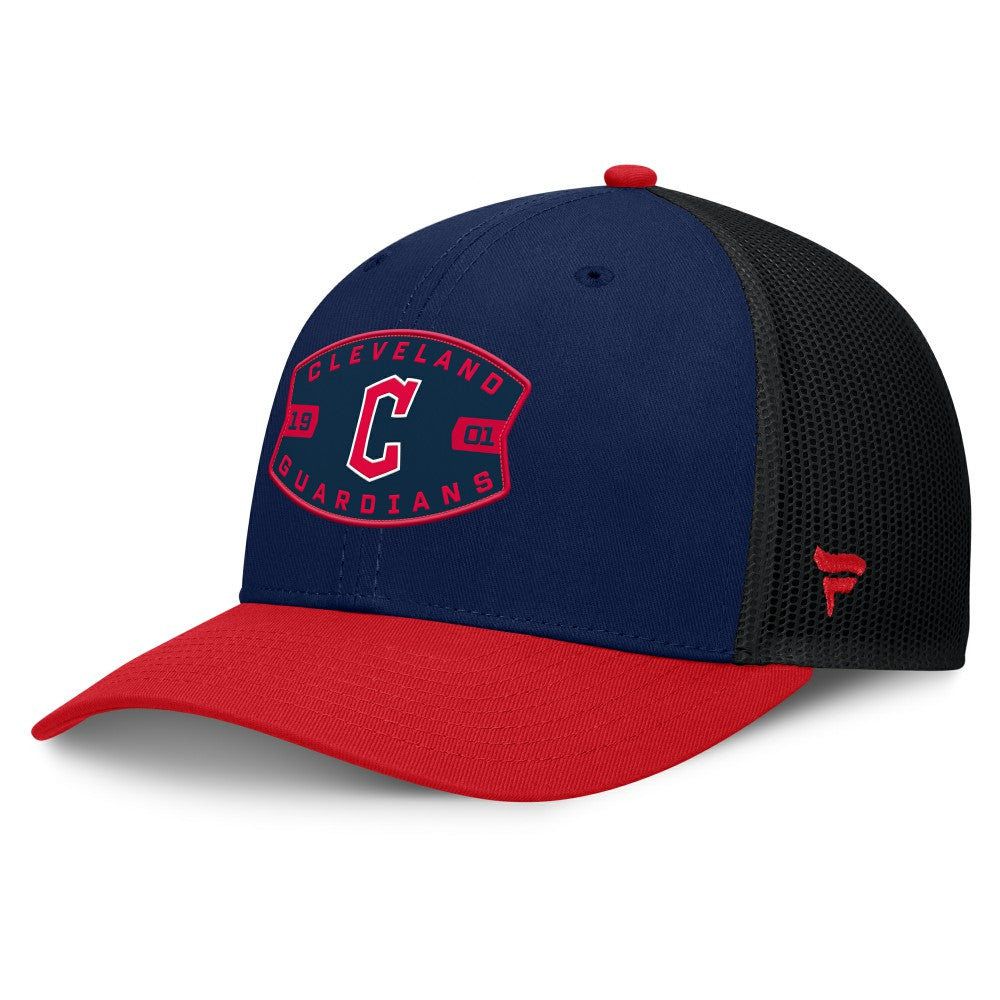 Cleveland Guardians Fanatics Cutoff Adjustable Trucker Hat - MLB