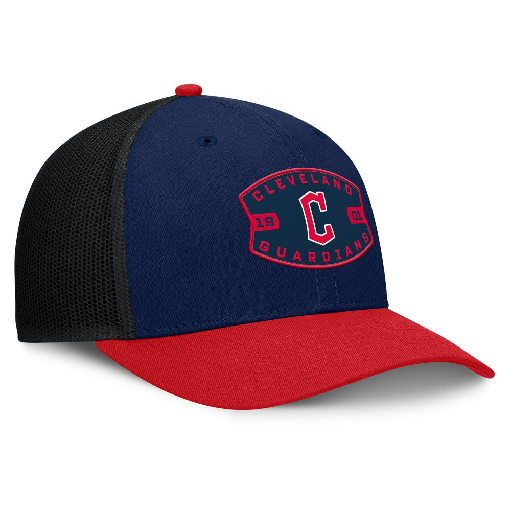 Cleveland Guardians Fanatics Cutoff Adjustable Trucker Hat - MLB