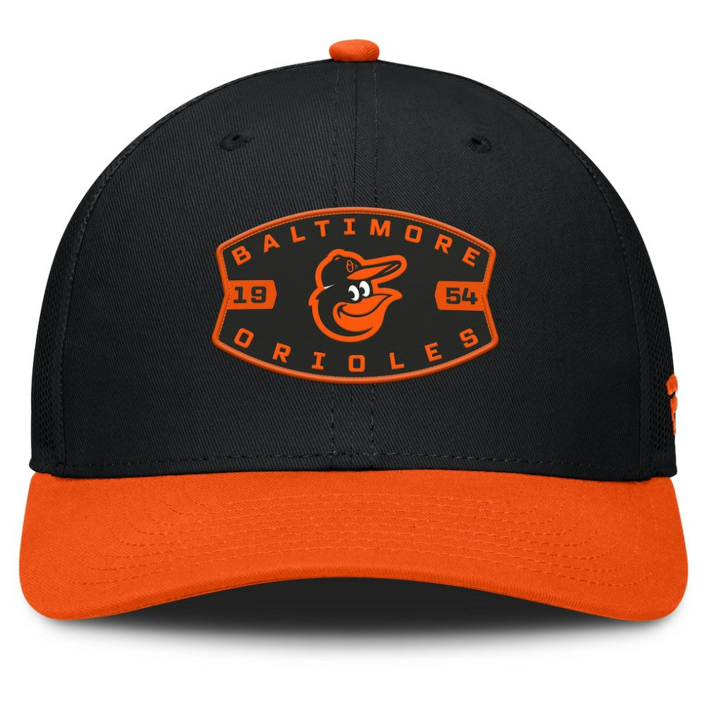 Baltimore Orioles Fanatics Cutoff Adjustable Trucker Hat - MLB