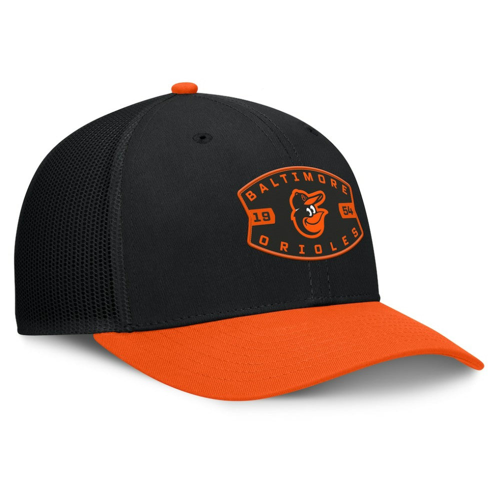 Baltimore Orioles Fanatics Cutoff Adjustable Trucker Hat - MLB