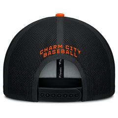 Baltimore Orioles Fanatics Cutoff Adjustable Trucker Hat - MLB