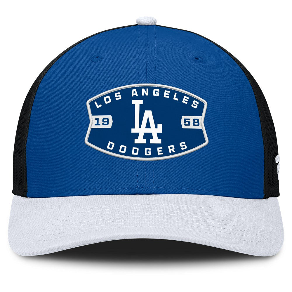 Los Angeles Dodgers Fanatics Cutoff Adjustable Trucker Hat - MLB