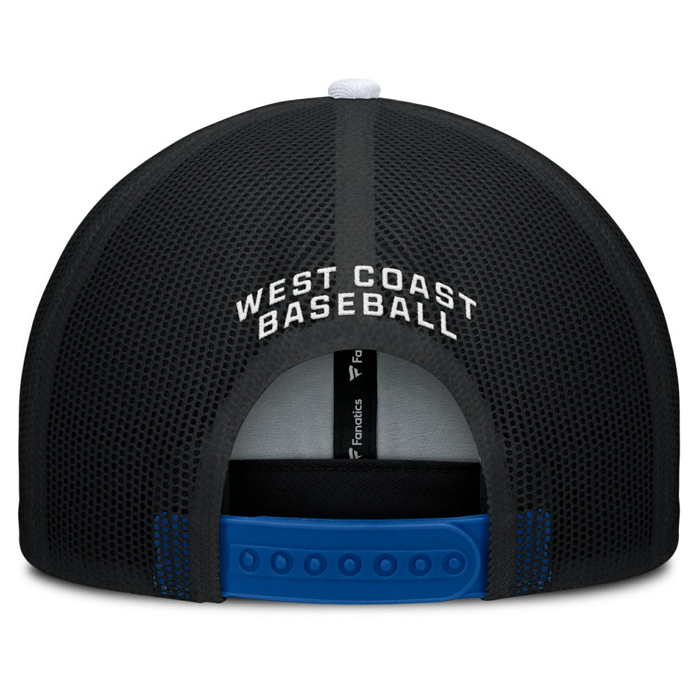 Los Angeles Dodgers Fanatics Cutoff Adjustable Trucker Hat - MLB