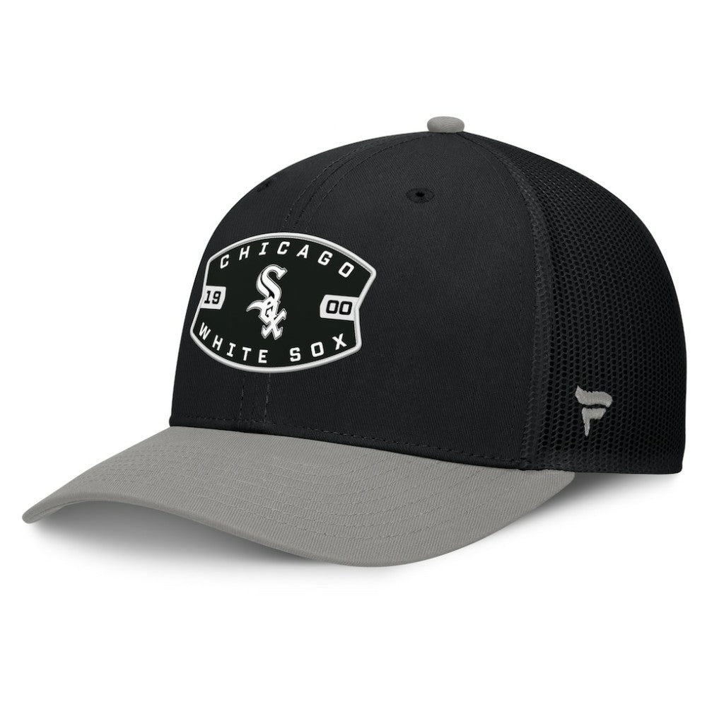 Chicago White Sox Fanatics Cutoff Adjustable Trucker Hat - MLB