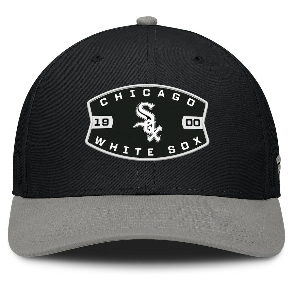 Chicago White Sox Fanatics Cutoff Adjustable Trucker Hat - MLB