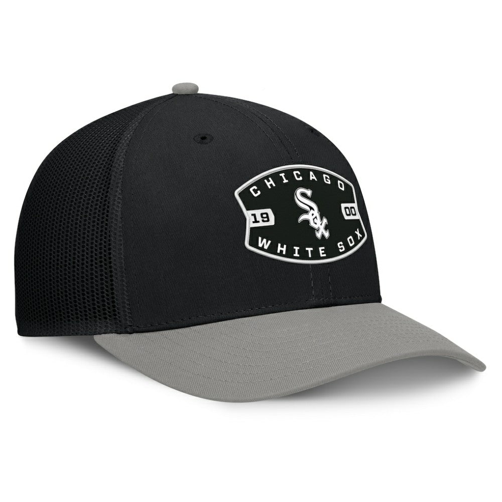 Chicago White Sox Fanatics Cutoff Adjustable Trucker Hat - MLB