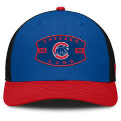 Chicago Cubs Fanatics Cutoff Adjustable Trucker Hat - MLB