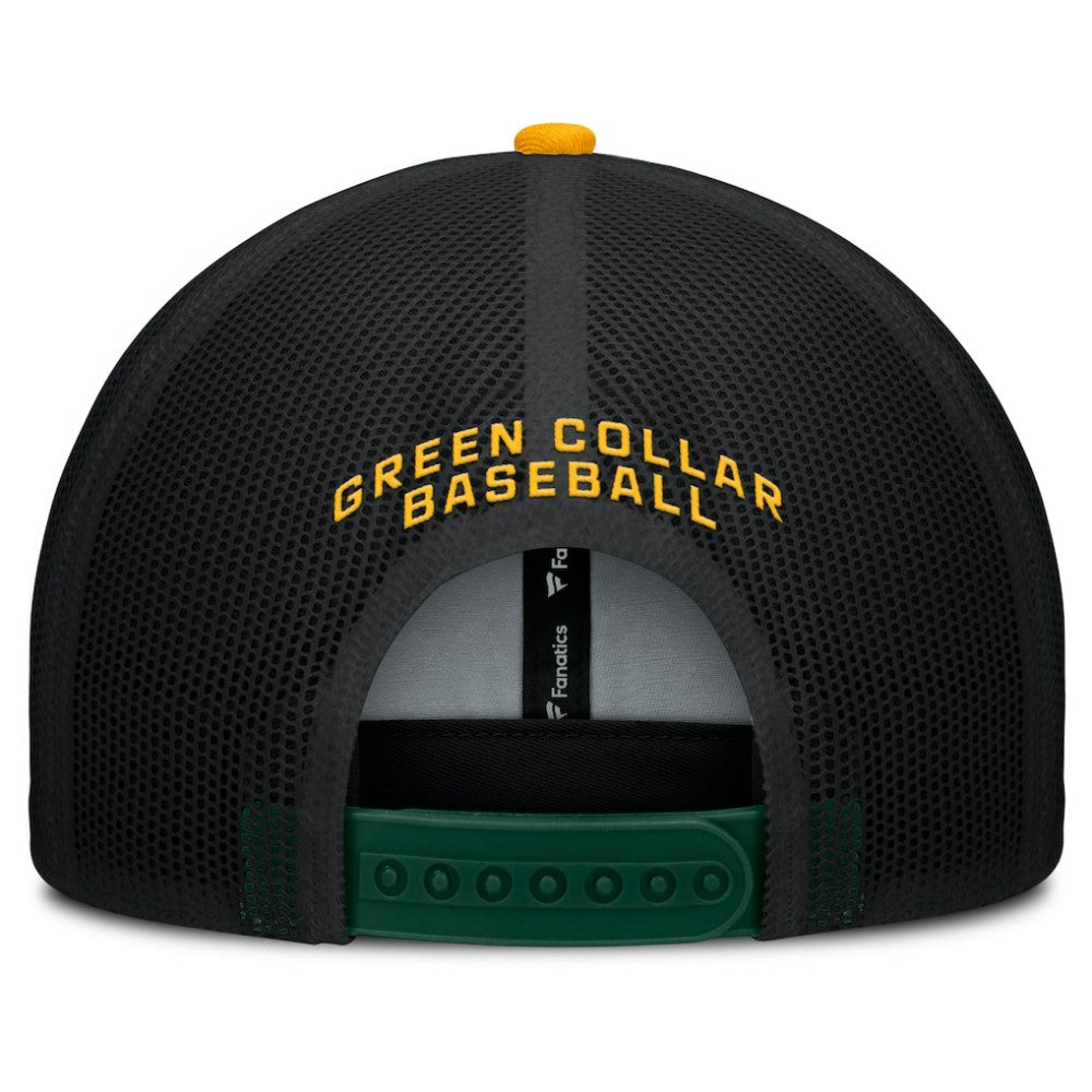 Athletics Fanatics Cutoff Adjustable Trucker Hat - MLB