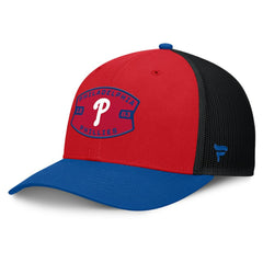 Philadelphia Phillies Fanatics Cutoff Adjustable Trucker Hat - MLB