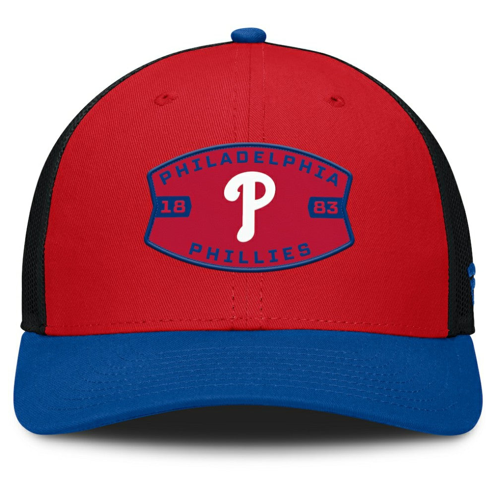 Philadelphia Phillies Fanatics Cutoff Adjustable Trucker Hat - MLB