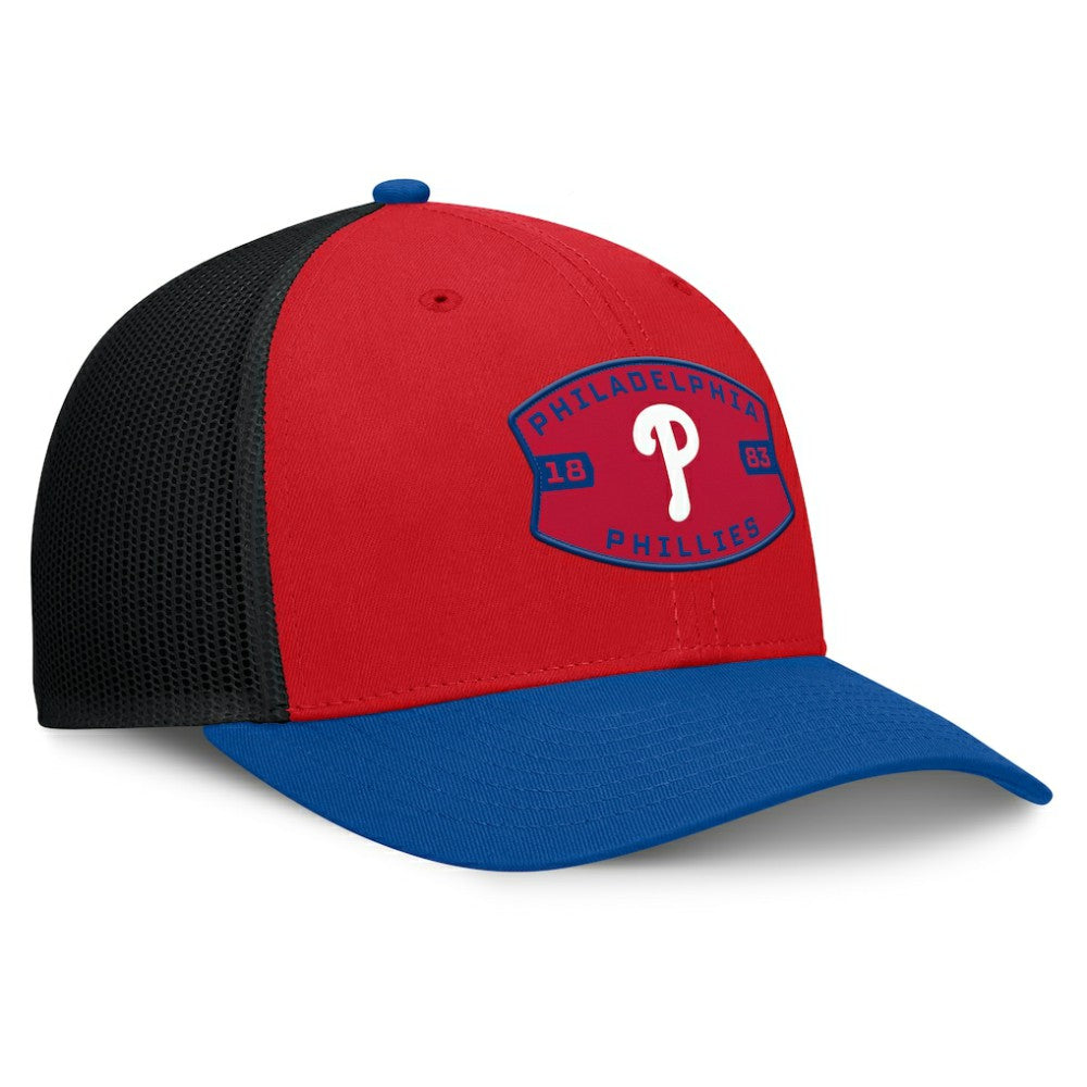 Philadelphia Phillies Fanatics Cutoff Adjustable Trucker Hat - MLB
