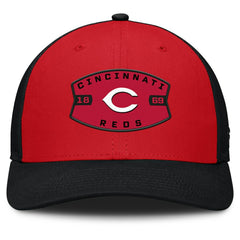 Cincinnati Reds Fanatics Cutoff Adjustable Trucker Hat - MLB