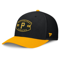 Pittsburgh Pirates Fanatics Cutoff Adjustable Trucker Hat - MLB