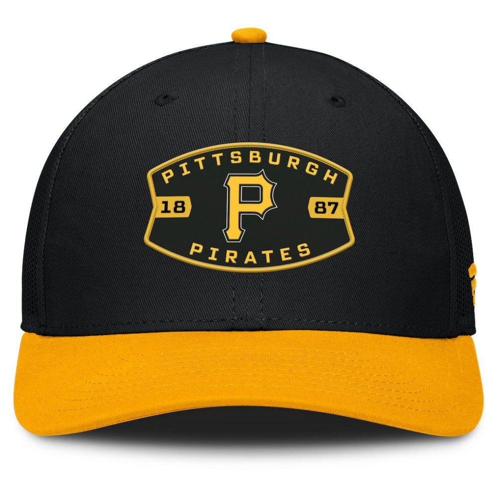 Pittsburgh Pirates Fanatics Cutoff Adjustable Trucker Hat - MLB