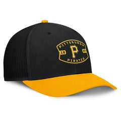 Pittsburgh Pirates Fanatics Cutoff Adjustable Trucker Hat - MLB