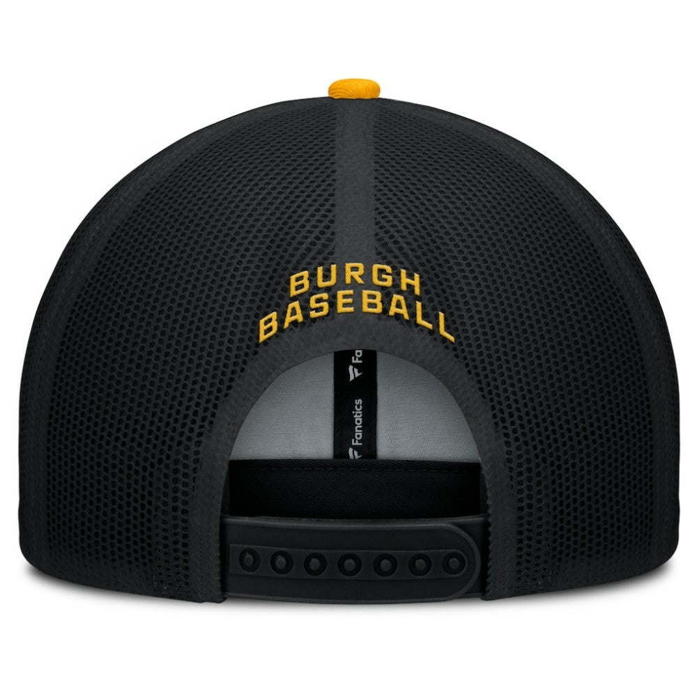 Pittsburgh Pirates Fanatics Cutoff Adjustable Trucker Hat - MLB