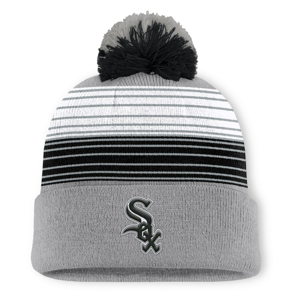 Chicago White Sox Fanatics Balk Cuffed Knit Hat with Pom - MLB
