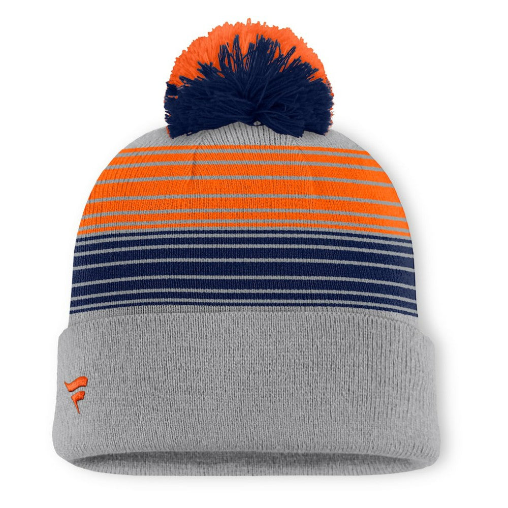 Detroit Tigers Fanatics Balk Cuffed Knit Hat with Pom - MLB