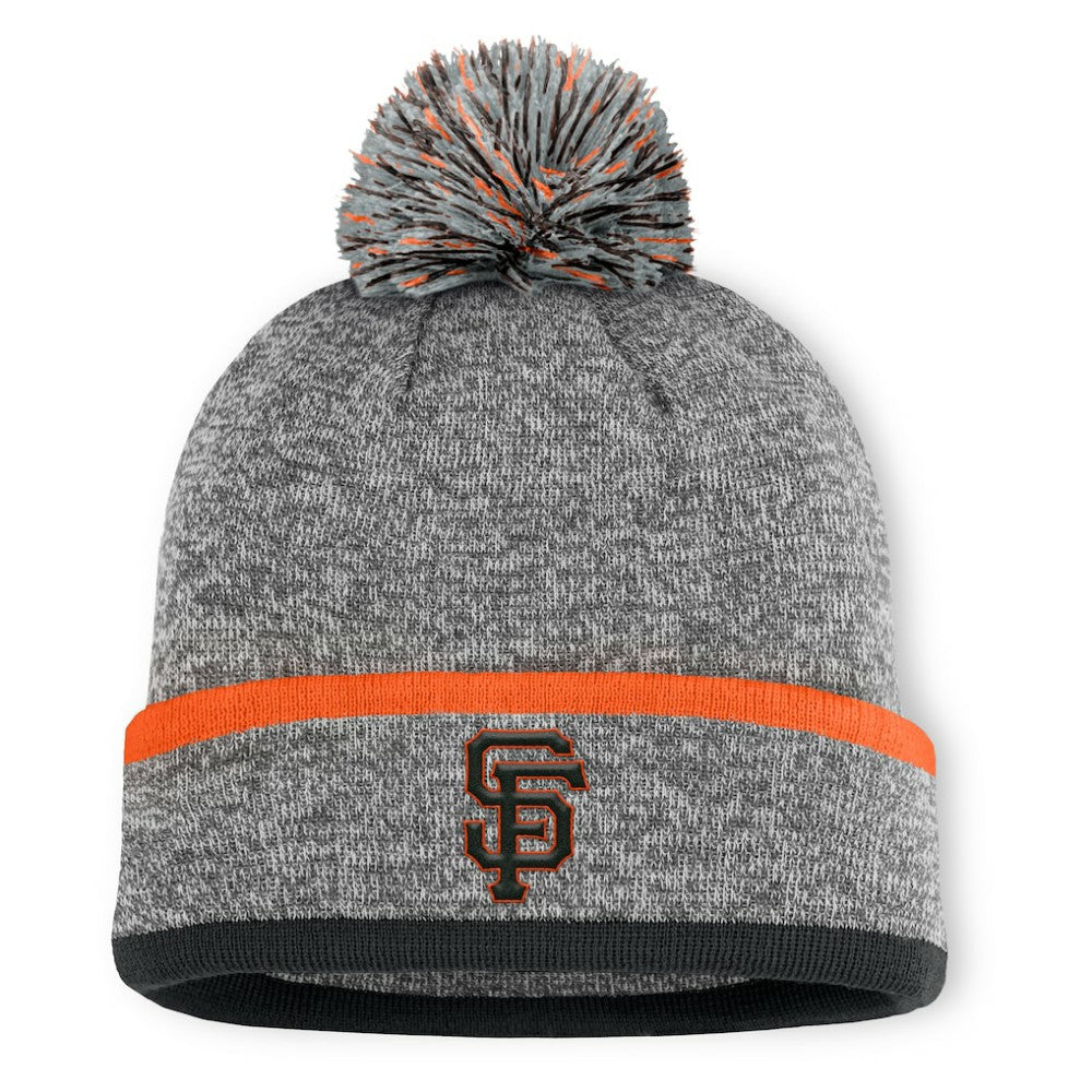 San Francisco Giants Fanatics Backstop Cuffed Knit Hat with Pom - MLB