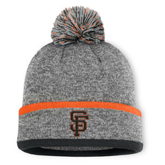 San Francisco Giants Fanatics Backstop Cuffed Knit Hat with Pom - MLB