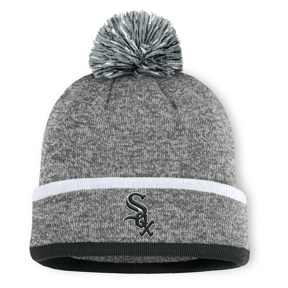 Chicago White Sox Fanatics Backstop Cuffed Knit Hat with Pom - MLB