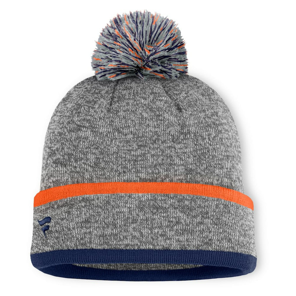 Houston Astros Fanatics Backstop Cuffed Knit Hat with Pom - MLB