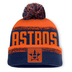 Houston Astros Fanatics No-Doubter Cuffed Knit Hat with Pom - MLB
