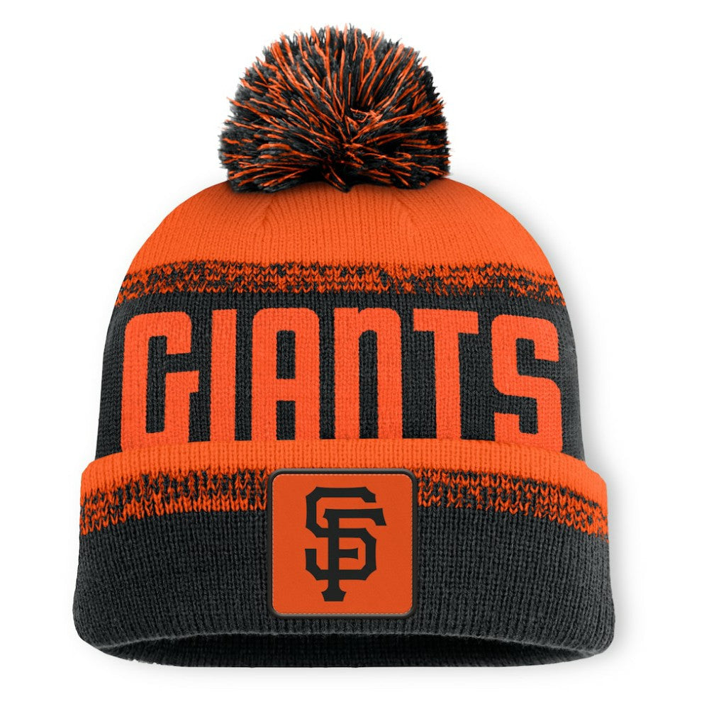 San Francisco Giants Fanatics No-Doubter Cuffed Knit Hat with Pom - MLB