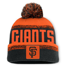 San Francisco Giants Fanatics No-Doubter Cuffed Knit Hat with Pom - MLB