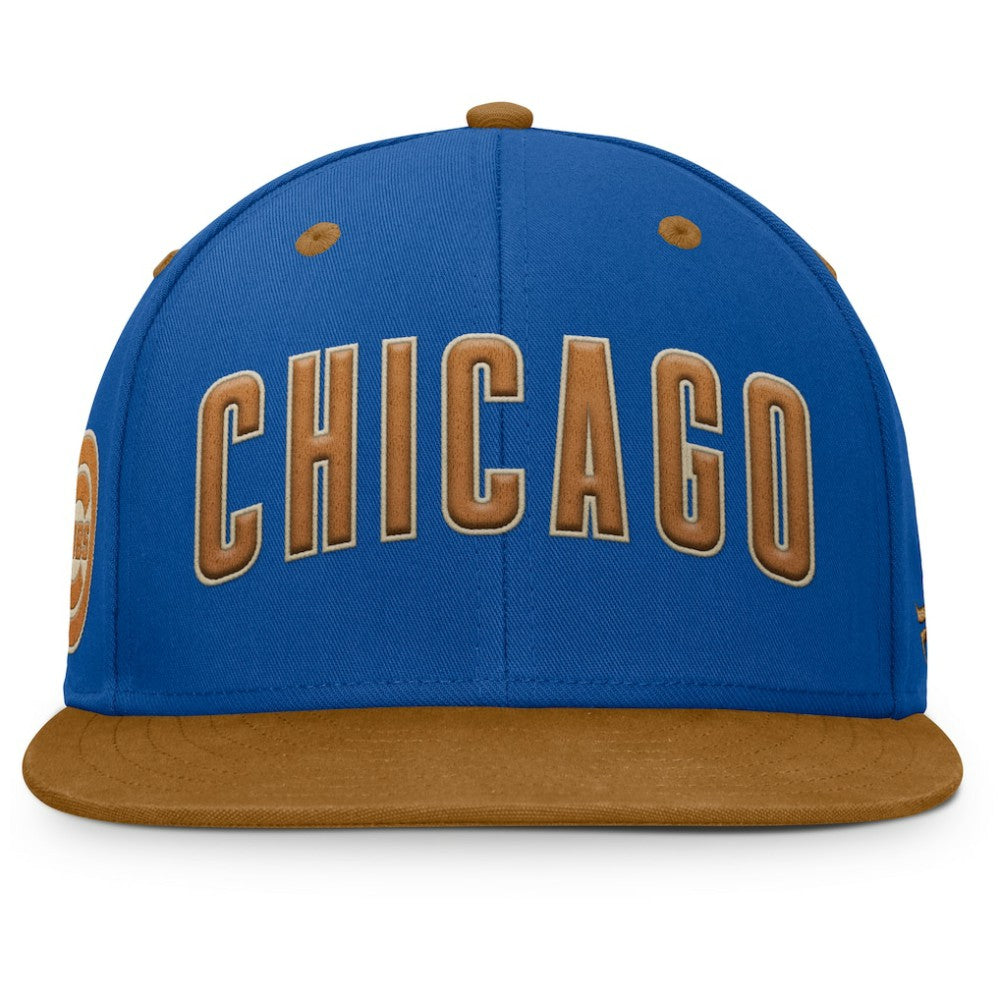 Chicago Cubs Fanatics Splinter Fitted Hat - MLB