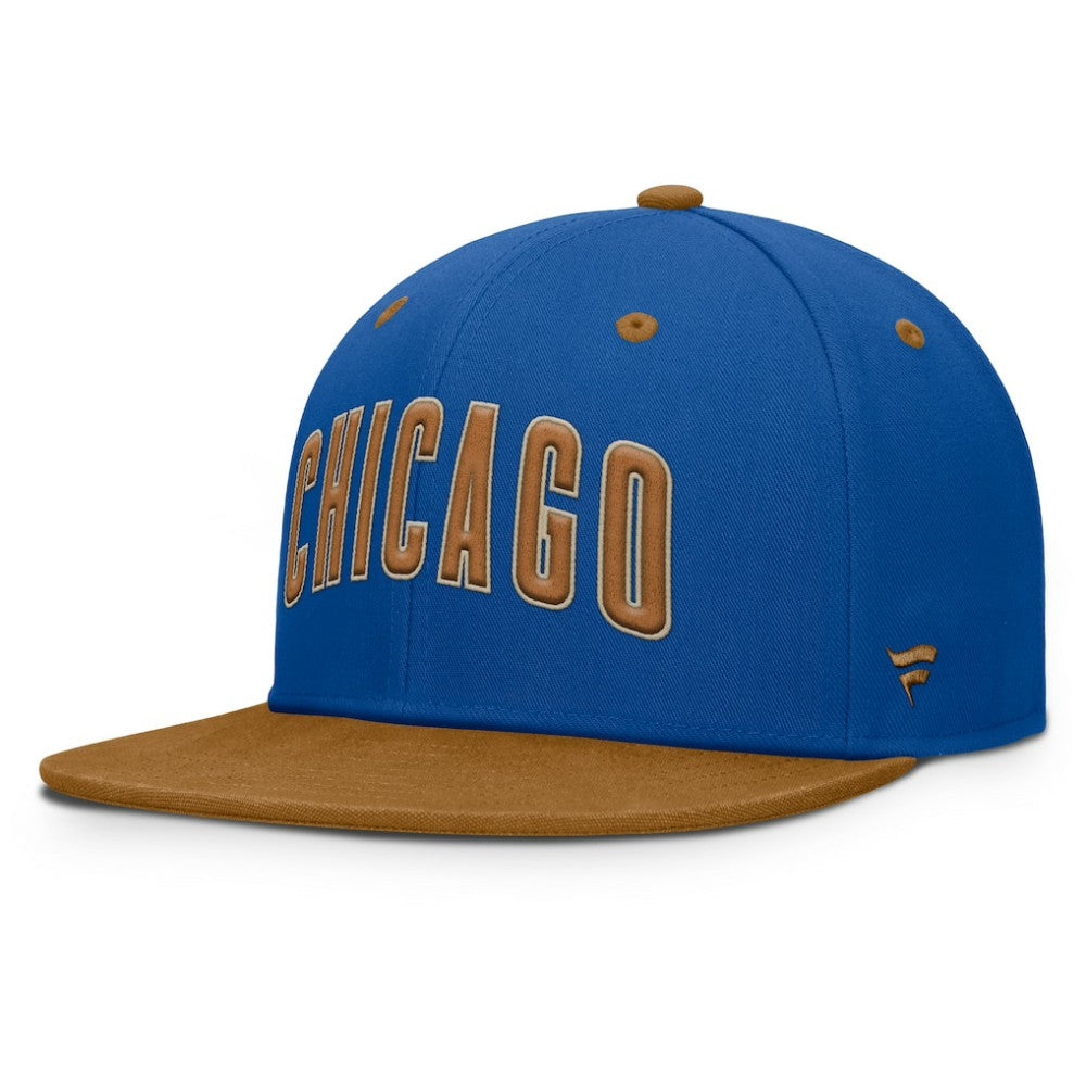 Chicago Cubs Fanatics Splinter Fitted Hat - MLB