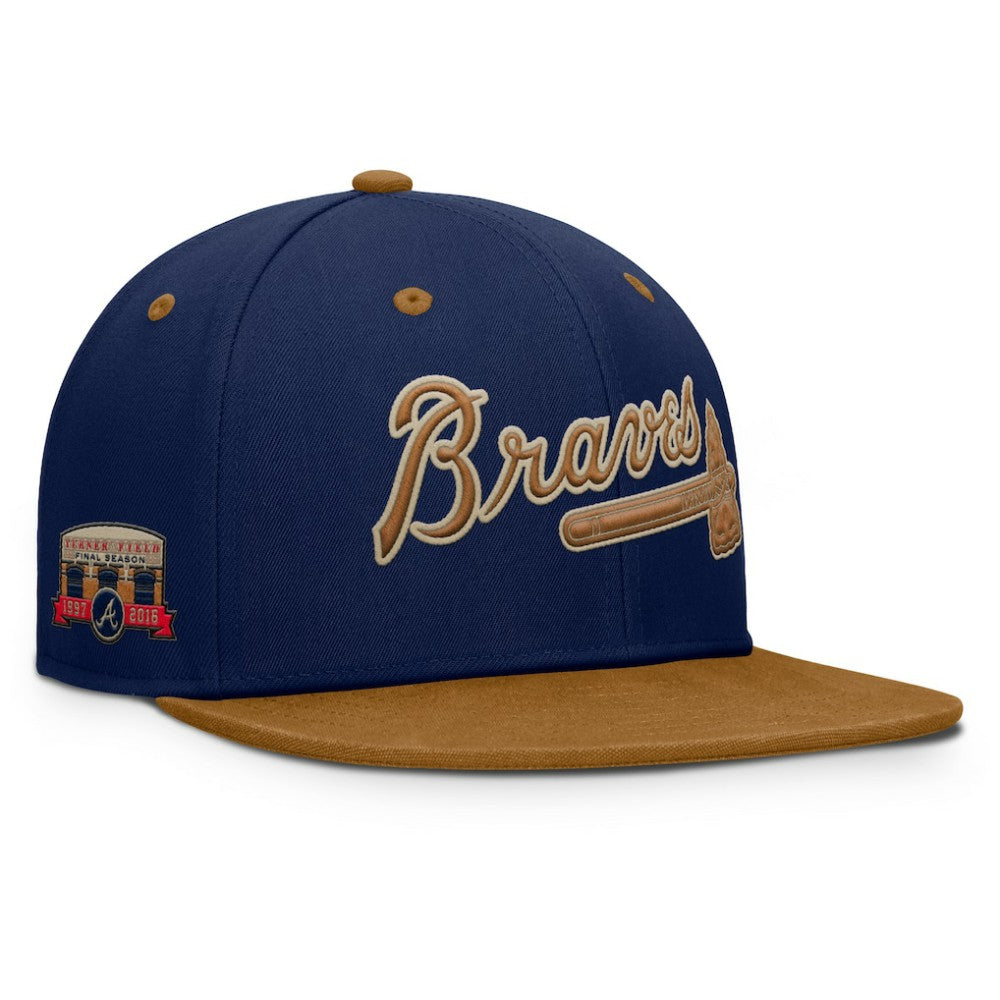 Atlanta Braves Fanatics Splinter Fitted Hat - MLB