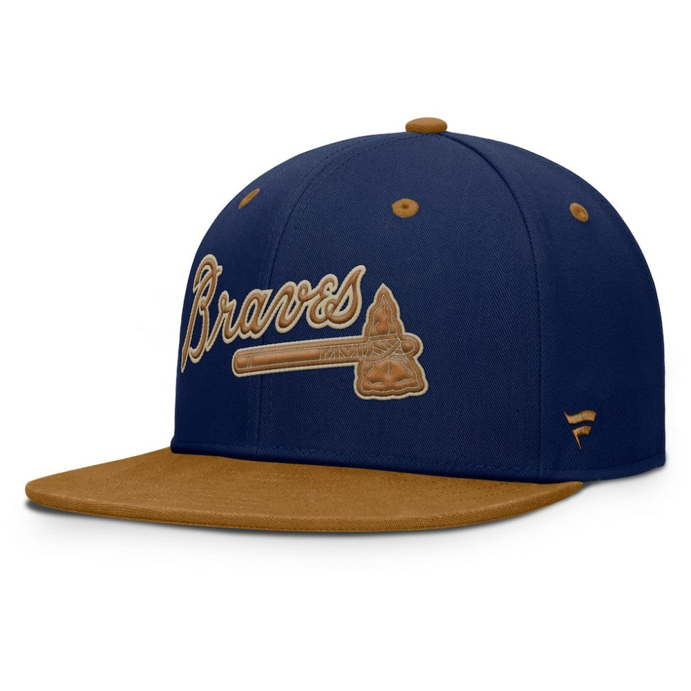 Atlanta Braves Fanatics Splinter Fitted Hat - MLB