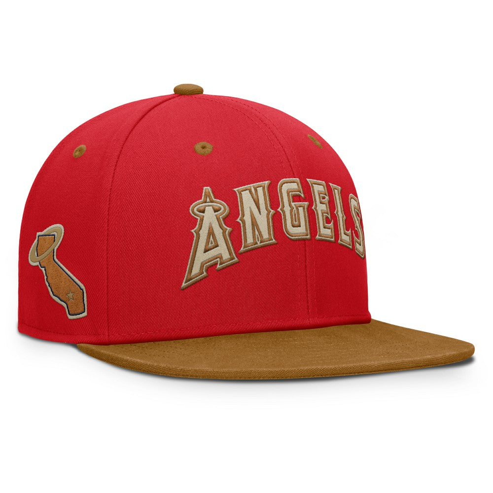 Los Angeles Angels Fanatics Splinter Fitted Hat - MLB
