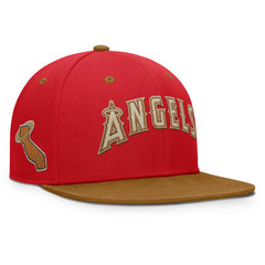 Los Angeles Angels Fanatics Splinter Fitted Hat - MLB