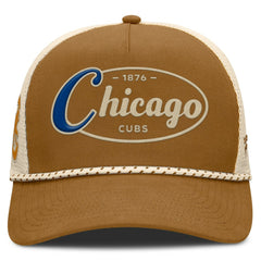 Chicago Cubs Fanatics A-Frame Trucker Adjustable Hat - MLB