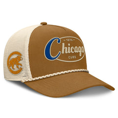 Chicago Cubs Fanatics A-Frame Trucker Adjustable Hat - MLB