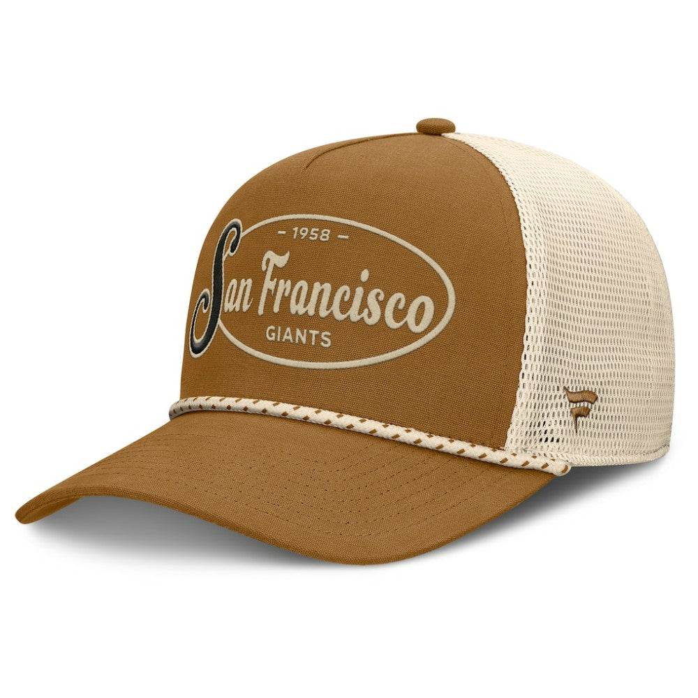 San Francisco Giants Fanatics A-Frame Trucker Adjustable Hat - MLB