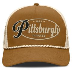 Pittsburgh Pirates Fanatics A-Frame Trucker Adjustable Hat - MLB