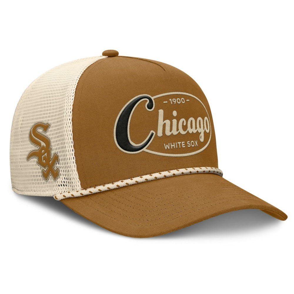 Chicago White Sox Fanatics A-Frame Trucker Adjustable Hat - MLB