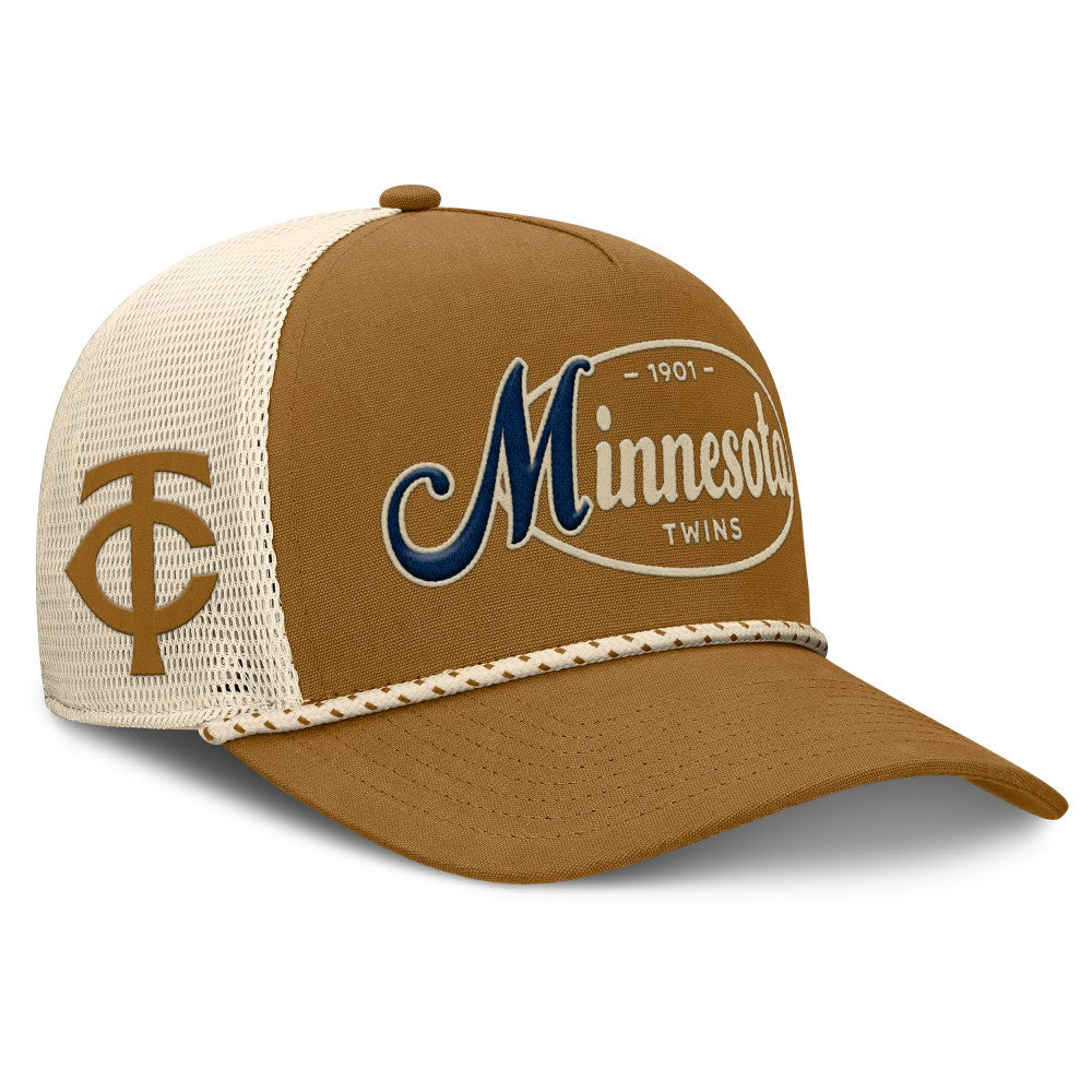Minnesota Twins Fanatics A-Frame Trucker Adjustable Hat - MLB
