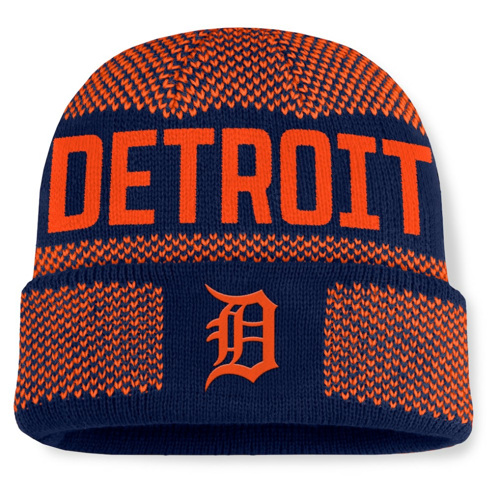 Detroit Tigers Fanatics Rotation Cuffed Knit Hat - MLB