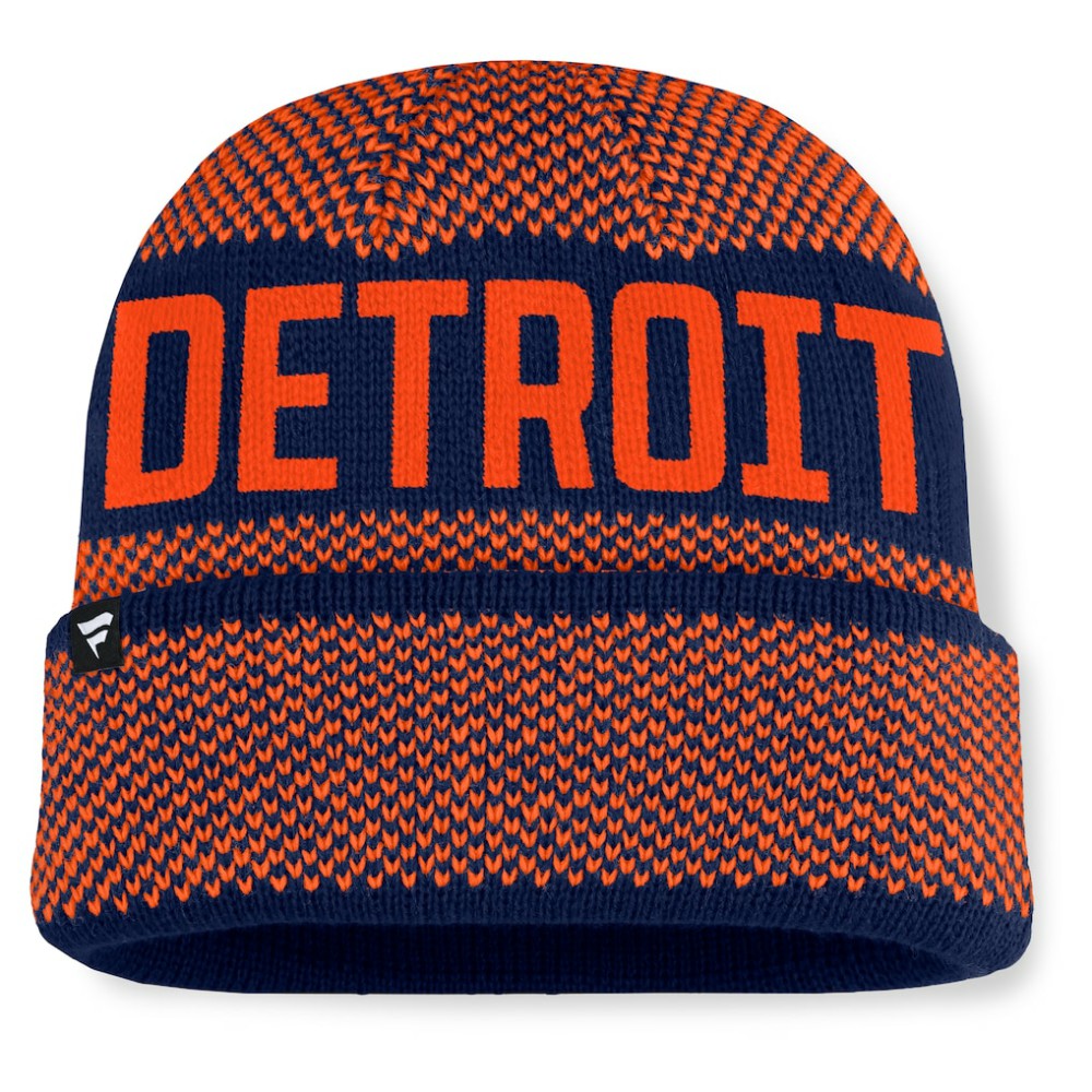 Detroit Tigers Fanatics Rotation Cuffed Knit Hat - MLB