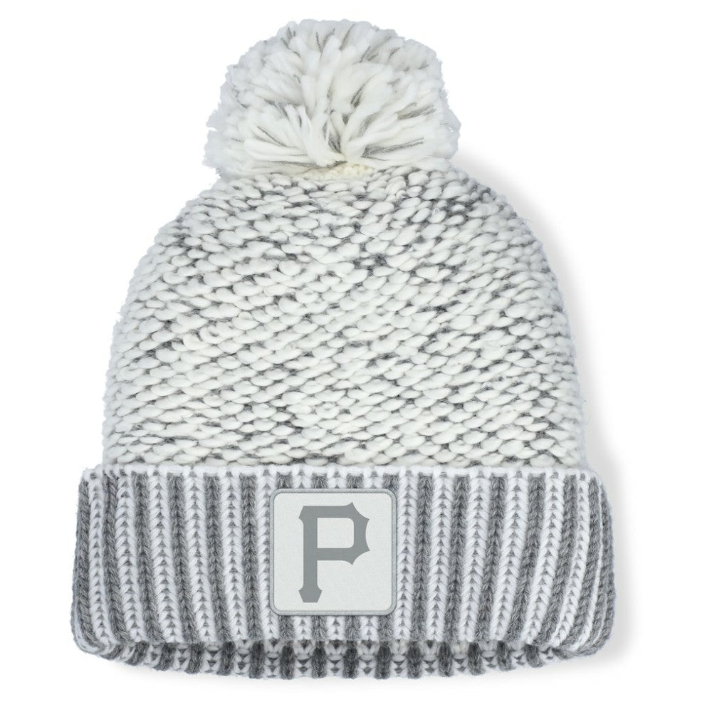 Pittsburgh Pirates Fanatics Women's Hangtime Cuffed Knit with Pom - MLB