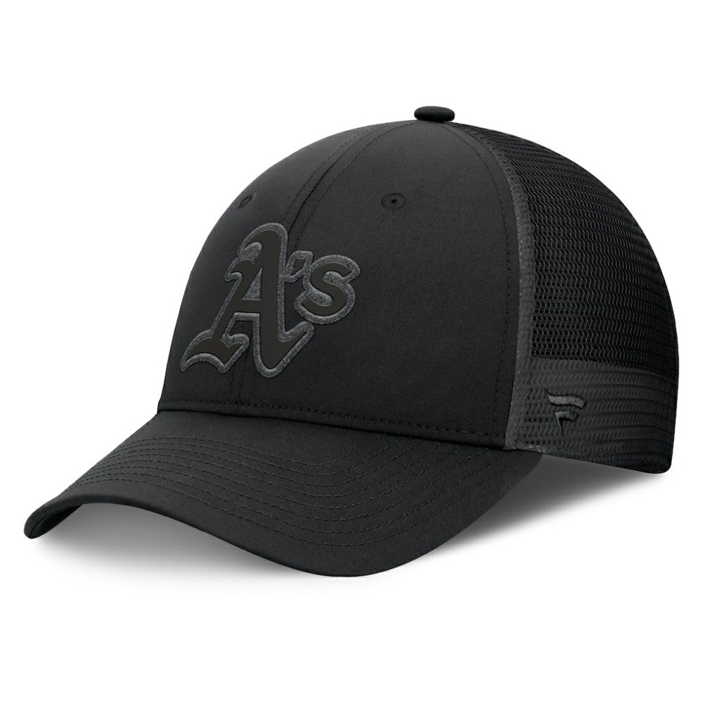 Athletics Fanatics Launch Adjustable Trucker Hat - MLB