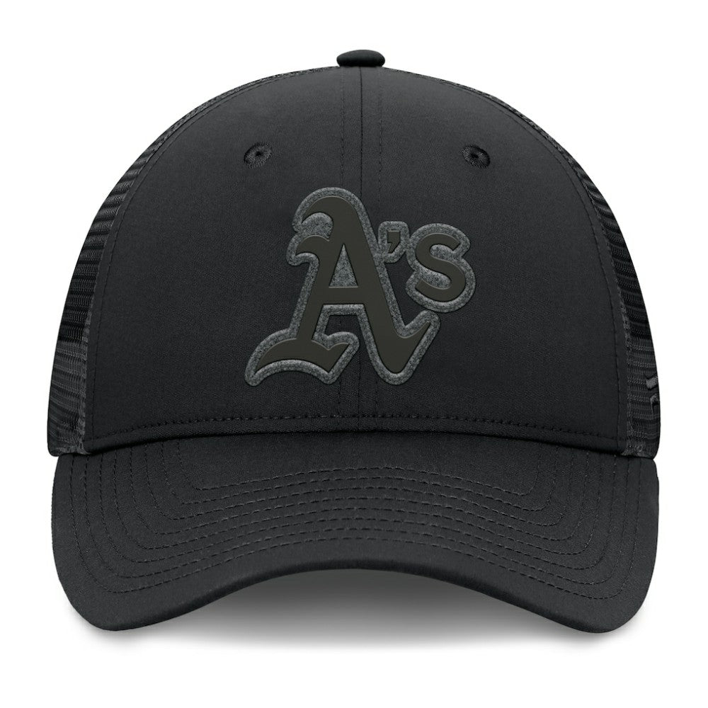 Athletics Fanatics Launch Adjustable Trucker Hat - MLB
