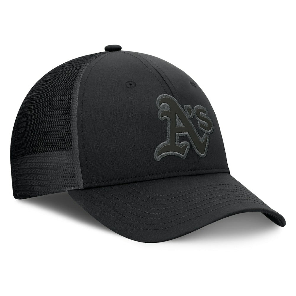 Athletics Fanatics Launch Adjustable Trucker Hat - MLB