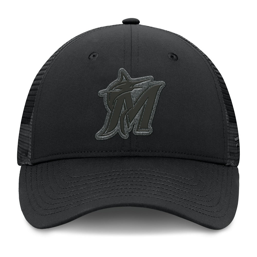 Miami Marlins Fanatics Launch Adjustable Trucker Hat - MLB