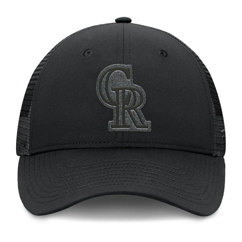 Colorado Rockies Fanatics Launch Adjustable Trucker Hat - MLB